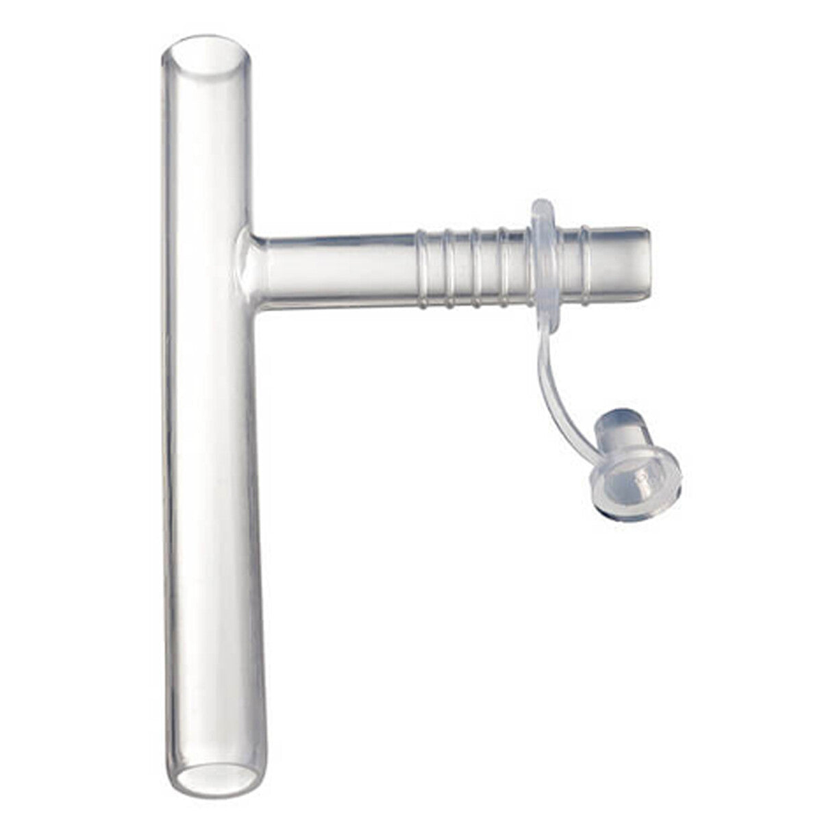 Tubo en T Montgomery Safe-T-Tube serie 4200, miembro extraluminal con ranuras de seguridad