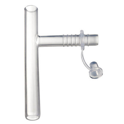 Tubo en T Montgomery Safe-T-Tube serie 4200, miembro extraluminal con ranuras de seguridad