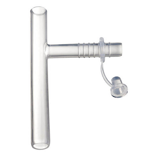 Tubo en T Montgomery Safe-T-Tube serie 4200, miembro extraluminal con ranuras de seguridad