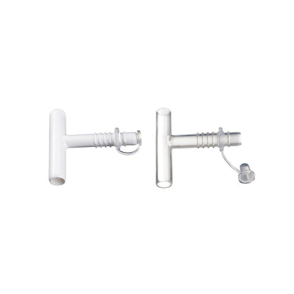 Montgomery Safe-T-Tube 4200 en silicona clara y radiopaca, serie estándar 10 a 16 mm