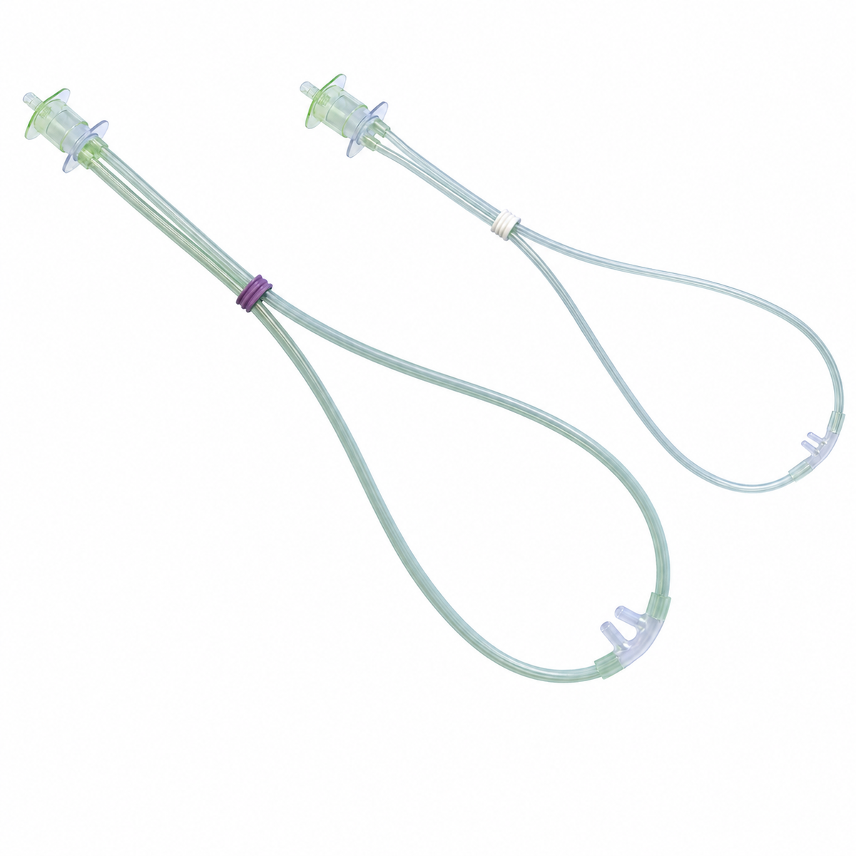 Neotech N4820, adaptador de tubo de oxígeno de 15 mm sobre fondo blanco