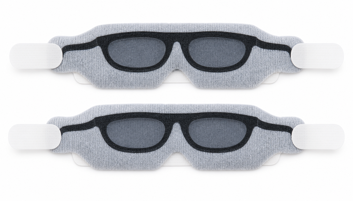 Imagen ilustrativa optimizada: Neotech NeoShades N720 Micro, protector ocular para fototerapia, sobre fondo blanco