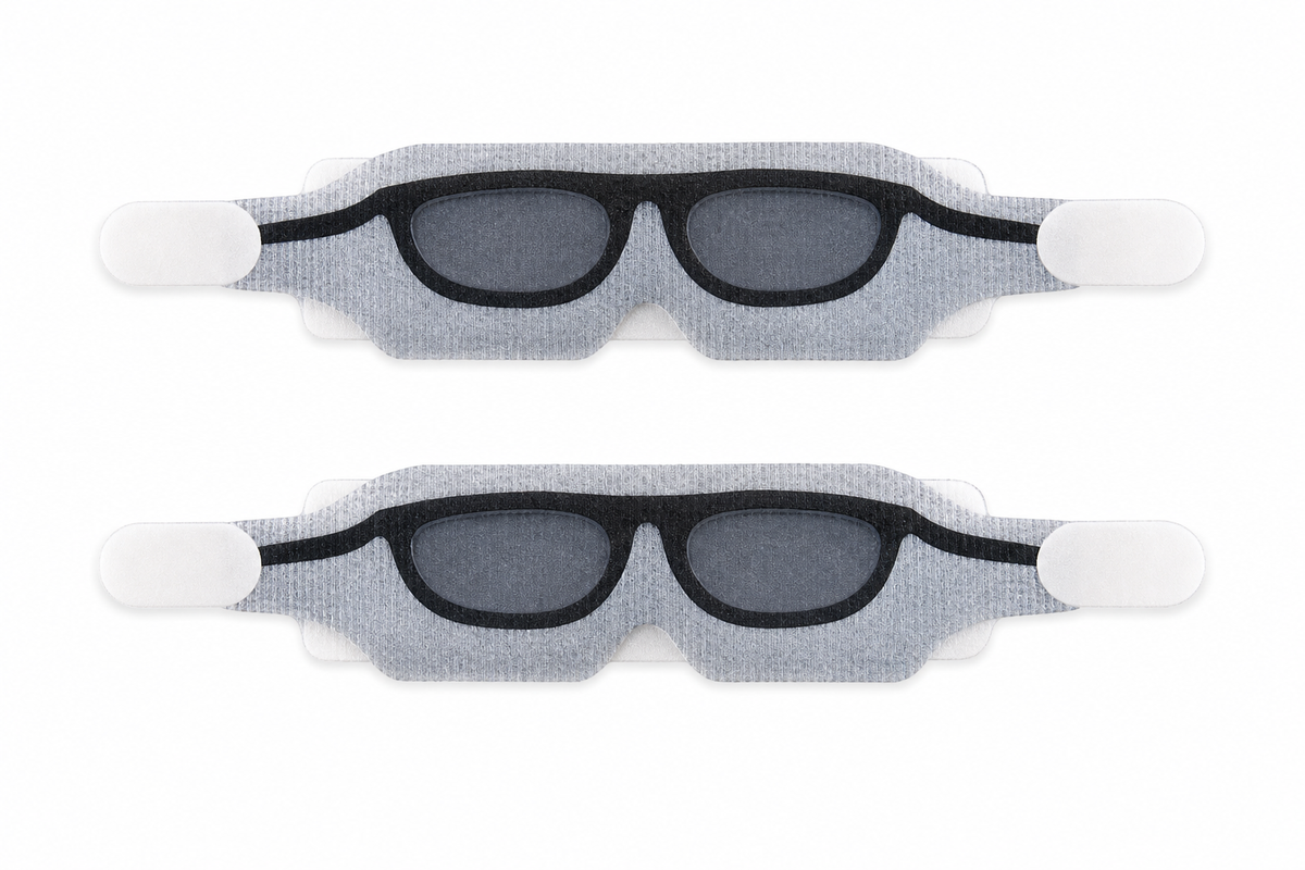 Imagen ilustrativa optimizada: Neotech NeoShades N721 Small, protector ocular para fototerapia, sobre fondo blanco