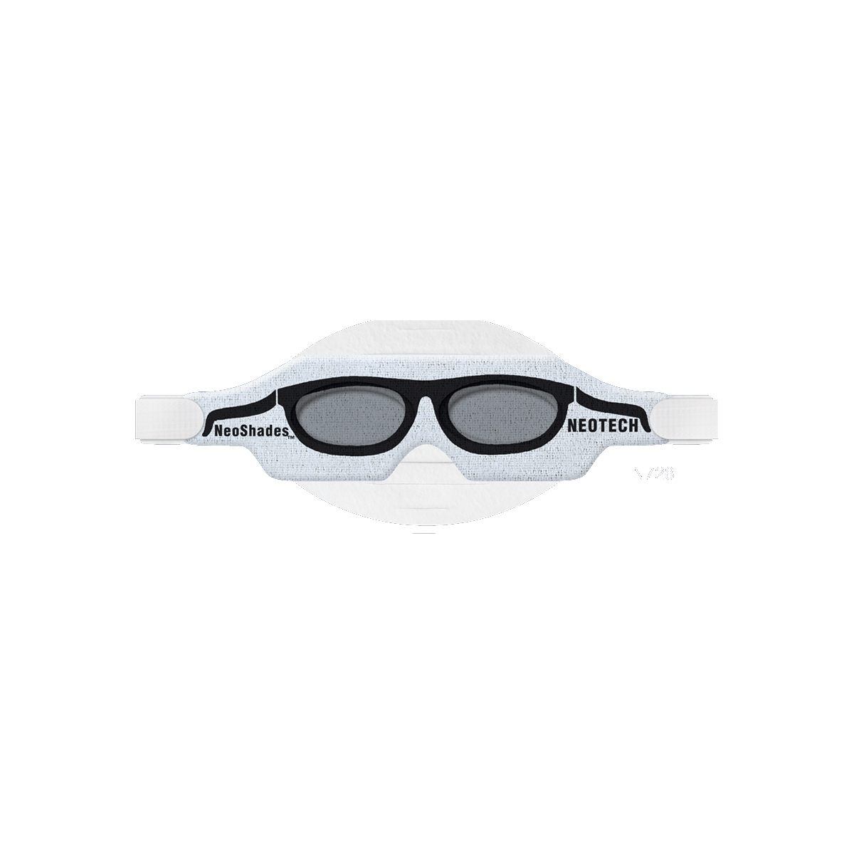 Neotech NeoShades N728 Small, protector ocular con cinta NeoFoam para fototerapia