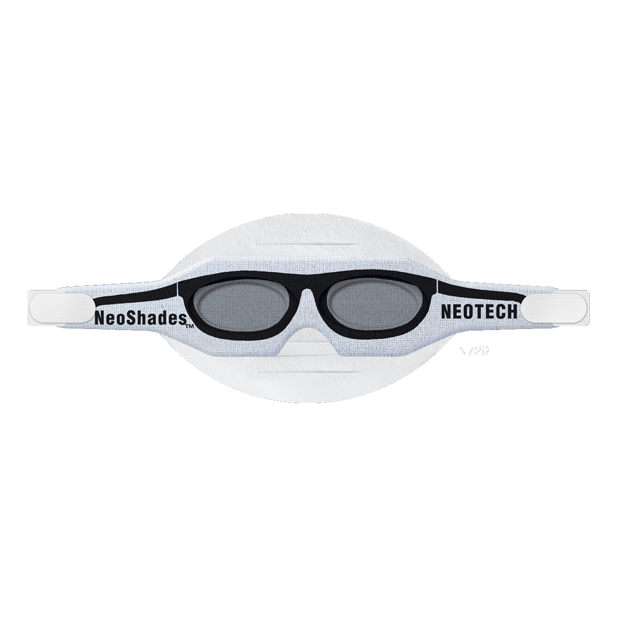 Neotech NeoShades N729 Large, protector ocular con cinta para fototerapia
