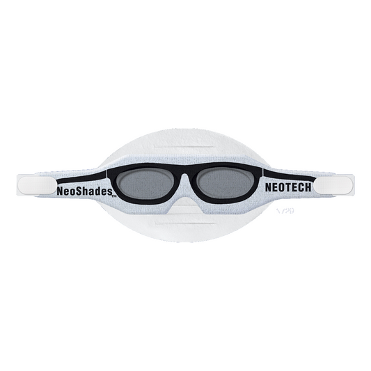 Neotech NeoShades N729 Large, protector ocular con cinta para fototerapia