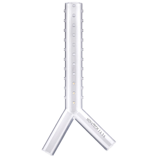 Stent de bifurcación NOVATECH GSS Y 15-12-12 mm; referencia visual del modelo