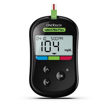OneTouch Select Plus Flex — medidor de glucosa en sangre