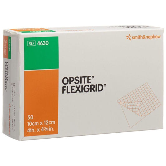 Opsite Flexigrid Aposito Transparente de Poliuretano 10 cm x 12 cm 4630