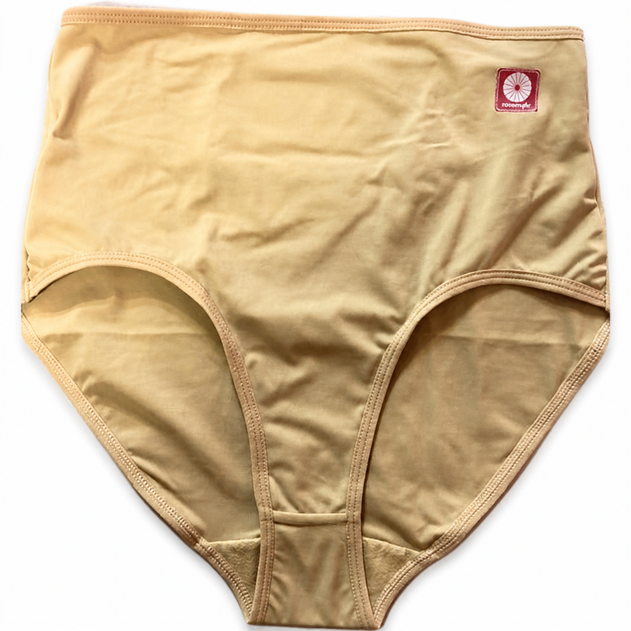 Pantaleta Ostomyfit nude con bolsillo para bolsa de ostomía — vista frontal
