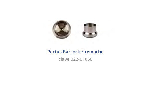 Pectus BarLock MedXpert, pin para estabilizador de barra Pectus