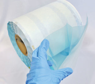 Rollo mixto PMG de papel grado médico y película plástica para esterilización