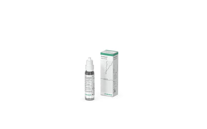 Packshot oficial B. Braun Prontosan Wound Gel 30 ml: envase y caja unitaria sobre blanco