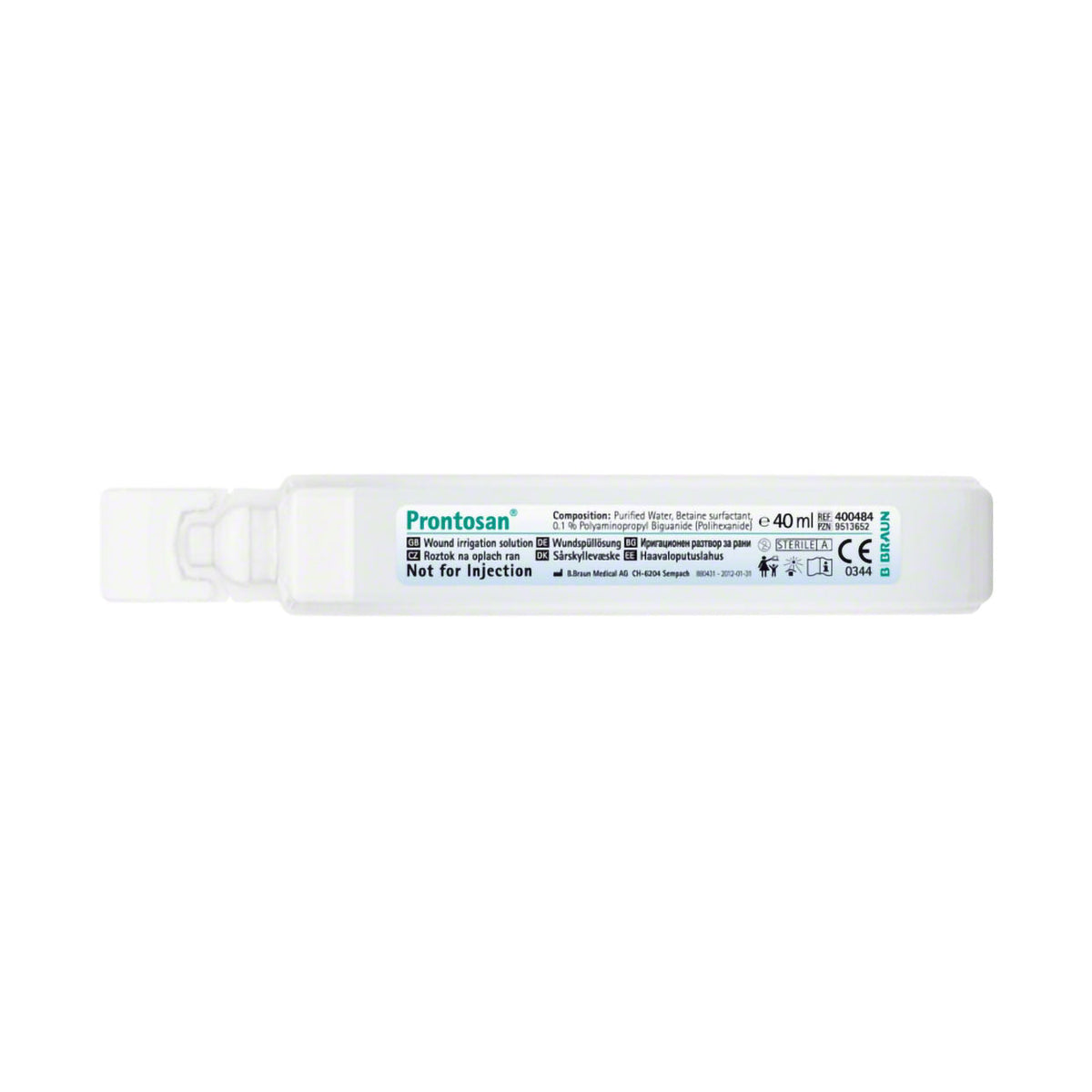 Prontosan B. Braun 400484, ampolla estéril de solución para heridas de 40 ml