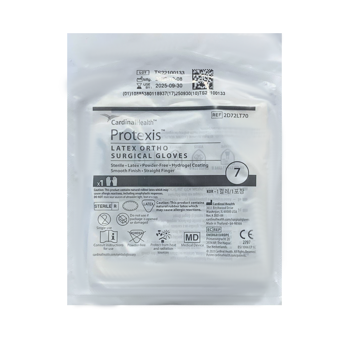 Cardinal Health Protexis Ortho — guantes quirúrgicos de látex