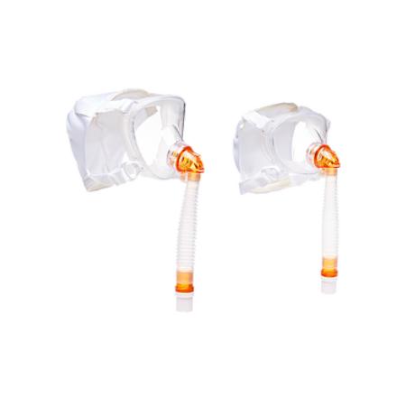 Pulmodyne 313-9553, mascarilla BiTrac MaxShield de rostro completo adulto grande