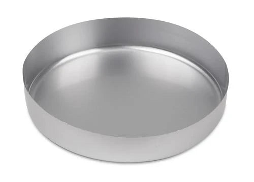 Recipiente de pesaje de aluminio Heathrow Scientific HS120937 de 140 mL, pared lisa, sin muestra ni empaque