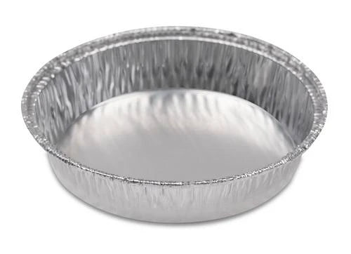 Recipiente de pesaje de aluminio Heathrow Scientific HS120931 de 25 mL, pared corrugada, sin muestra ni empaque