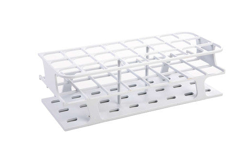 Gradilla OneRack Heathrow Scientific HS27515A de 24 posiciones, pozo de 30 mm, color blanco