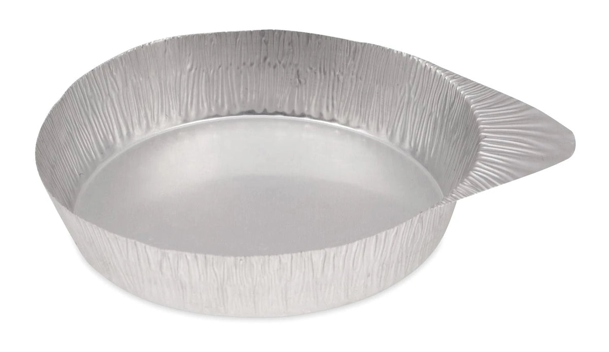 Recipiente de pesaje de aluminio Heathrow Scientific HS14521B de 34 mL, lengüeta, sin muestra ni empaque