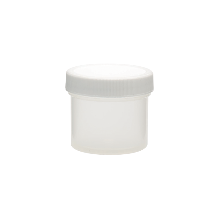Frasco WHEATON de PP con tapa sin sello WHE-W209901, 60 mL; fotografía oficial ilustrativa, venta por caja de 48