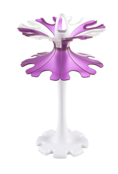 Soporte giratorio para pipetas Heathrow Scientific HS120481, morado / transparente, fotografía oficial