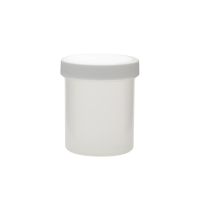 Frasco WHEATON de PP con tapa y sello PE WHE-W209908, 125 mL; fotografía oficial ilustrativa, venta por caja de 36