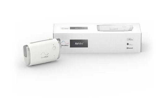 ResMed AirMini junto a su caja
