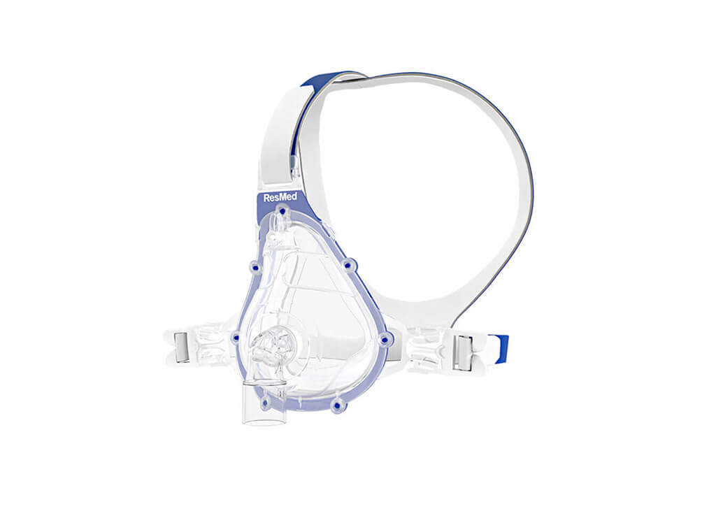 Mascarilla ResMed AcuCare F1-4 con codo transparente