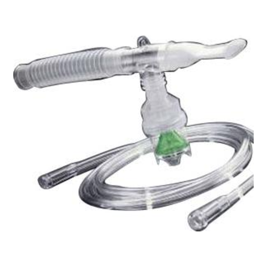 Salter 8924-7 nebulizador adulto con mascarilla de aerosol y tubo de 2.1 m