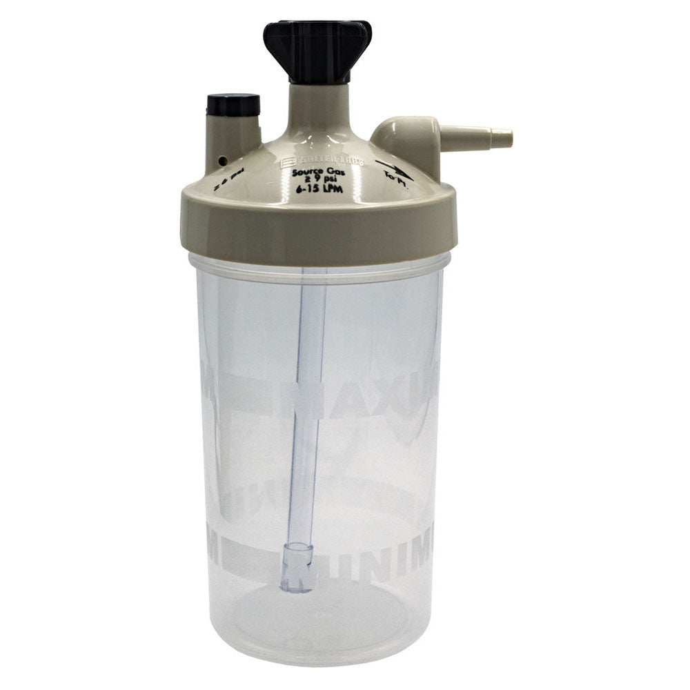 Humidificador Salter Labs 7900 de alto flujo, depósito de 350 ml y tapa beige con negro