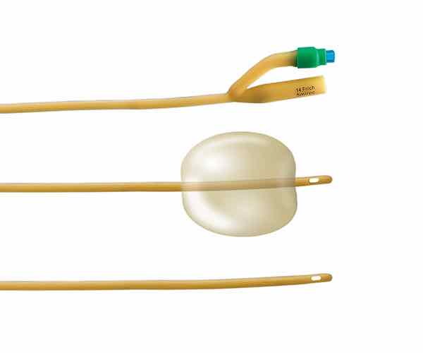 Sensimedic 130119599, sonda Foley pediátrica de látex de 8 Fr y 2 vías