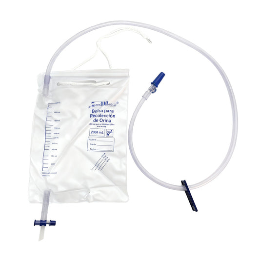 Bolsa Sensimedical para recolección de orina de 2 litros, modelo Plus