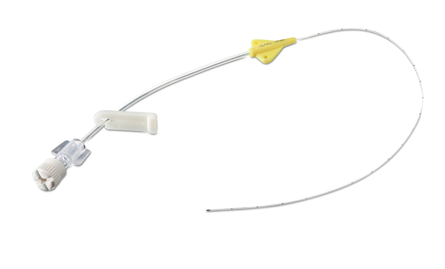 Silmag Bita PICC 581-02-30-S de poliuretano, 2.0 Fr x 30 cm, simple lumen