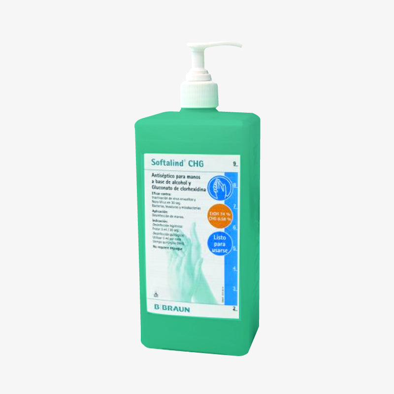 B. Braun Softalind CHG 1000 ml — solución antiséptica para manos