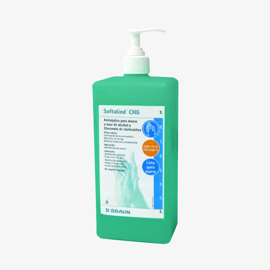 B. Braun Softalind CHG 1000 ml — solución antiséptica para manos