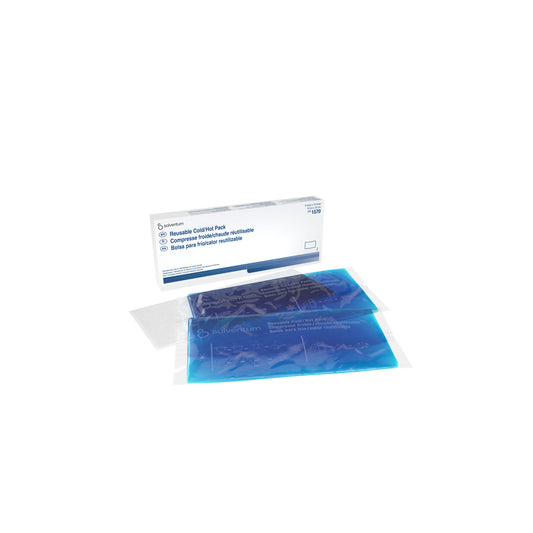 Caja Solventum 1570 con dos bolsas de gel y funda, 10 × 25 cm