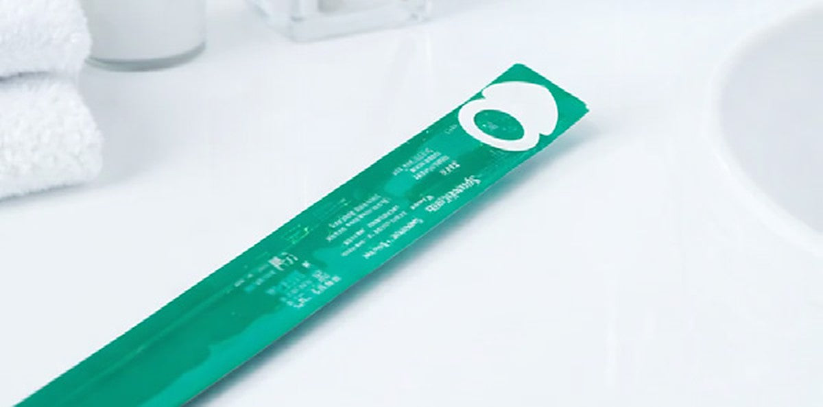 Sobre individual estéril del catéter hidrofílico SpeediCath de Coloplast