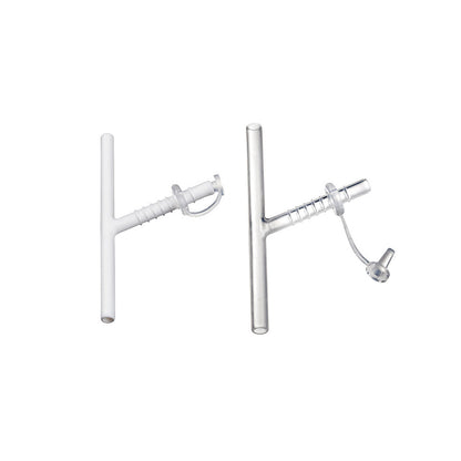 Montgomery Safe-T-Tube pediátrico 3200 de silicona transparente, 6 a 9 mm