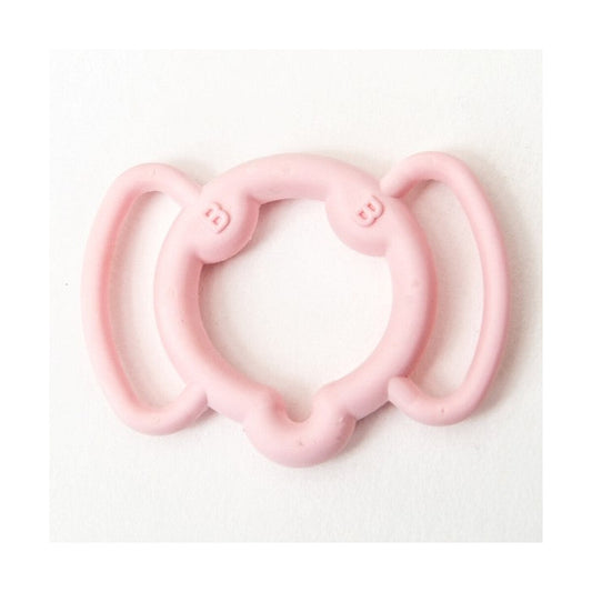 TIMM anillo de alta tensión rosa grande para sistema ErecAid sobre fondo blanco