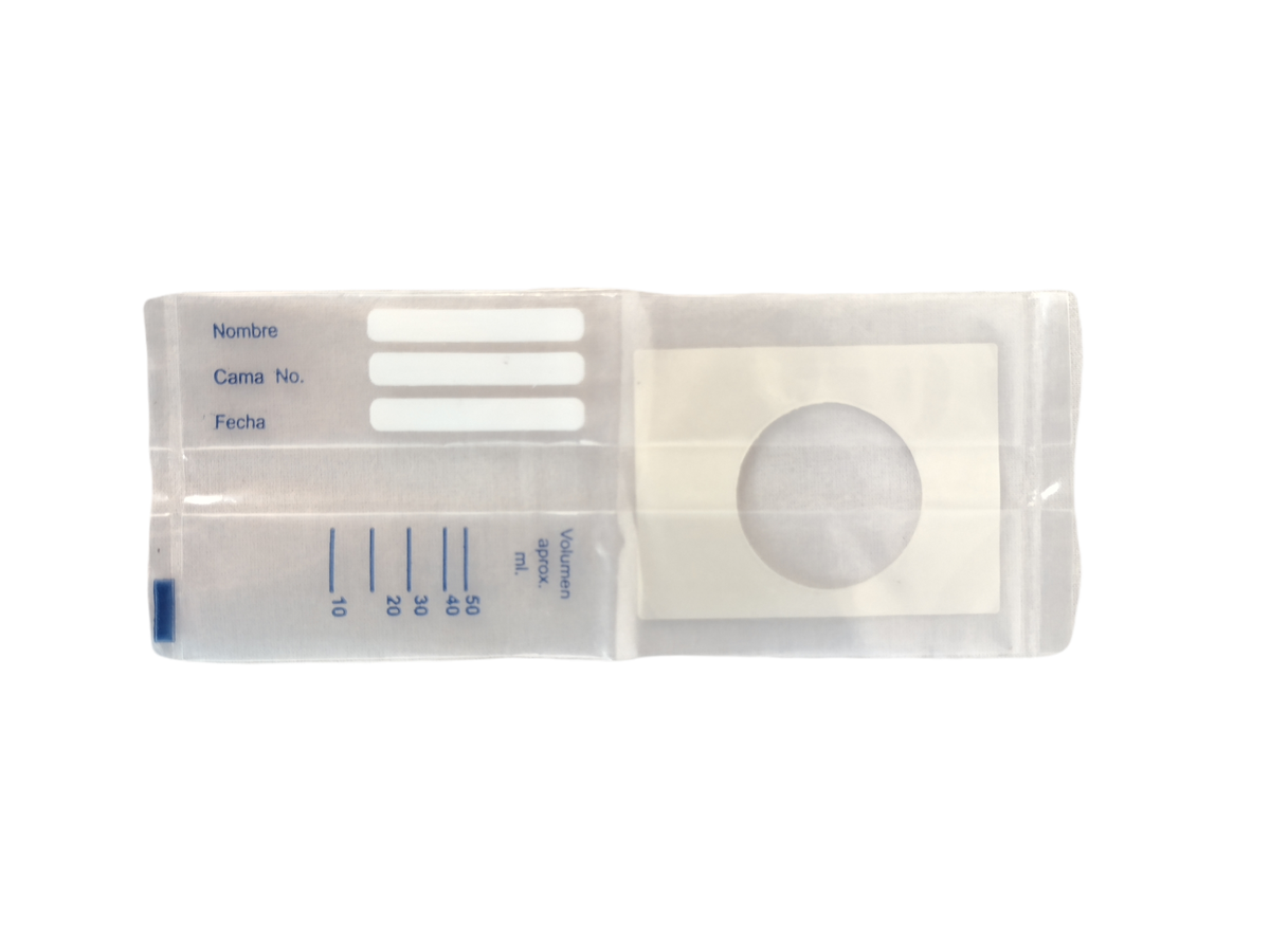 Bolsa recolectora para urocultivo pediátrica niño 50 ml referencia 4005