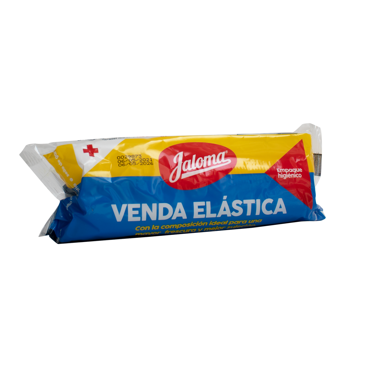 Venda Elástica Jaloma 15 cm x 5 m de tejido plano 60% algodón y 40% poliéster