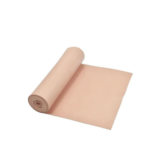 Rollo de venda Smarch Siliceo de látex color beige, 15 cm de ancho, sobre fondo blanco