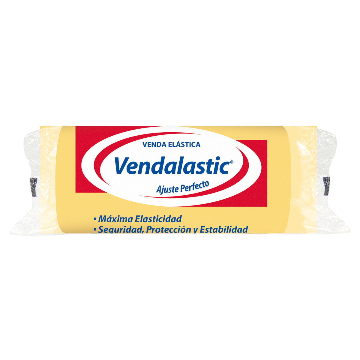 Vendalastic — venda elástica de algodón y fibras sintéticas