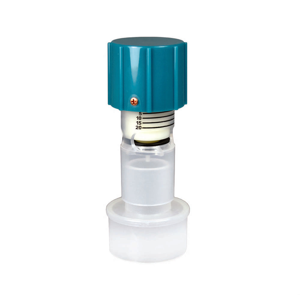 Válvula PEEP Ventlab VP702 de 19 mm con adaptador de 30 mm