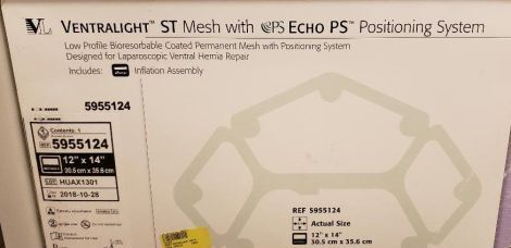 Bard Ventralight ST con Echo PS, referencia 5955124, 12 x 14 pulgadas