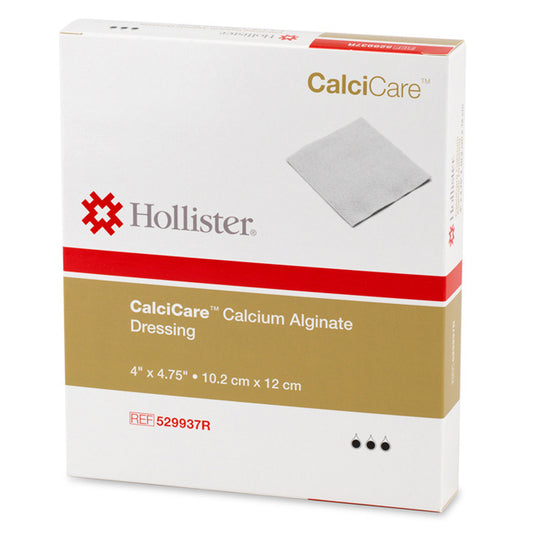 Caja de apósito de alginato de calcio CalciCare de Hollister, 10.2 x 12 cm