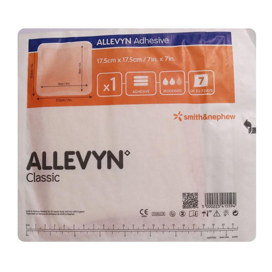 Allevyn Adhesive 17.5cm X 17.5cm 66000045