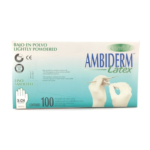 Guante De Latex Estéril y No Estéril 100 Pzs - Surtido Médico