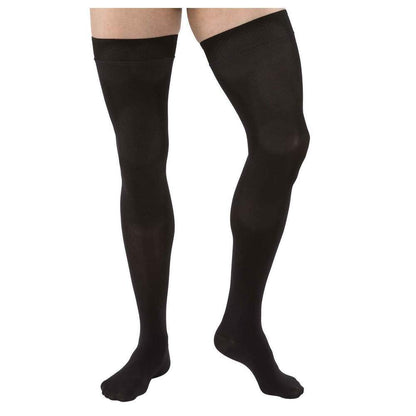 Calcetines JOBST ForMen al muslo negros